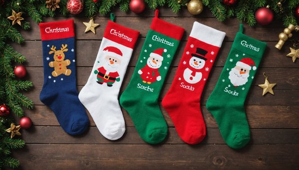 Découvrez la magie des chaussettes de noël uniques cette saison