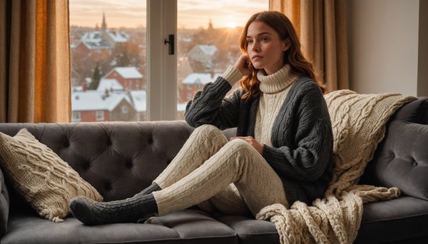 Chaussettes haute : le confort chic pour l'hiver